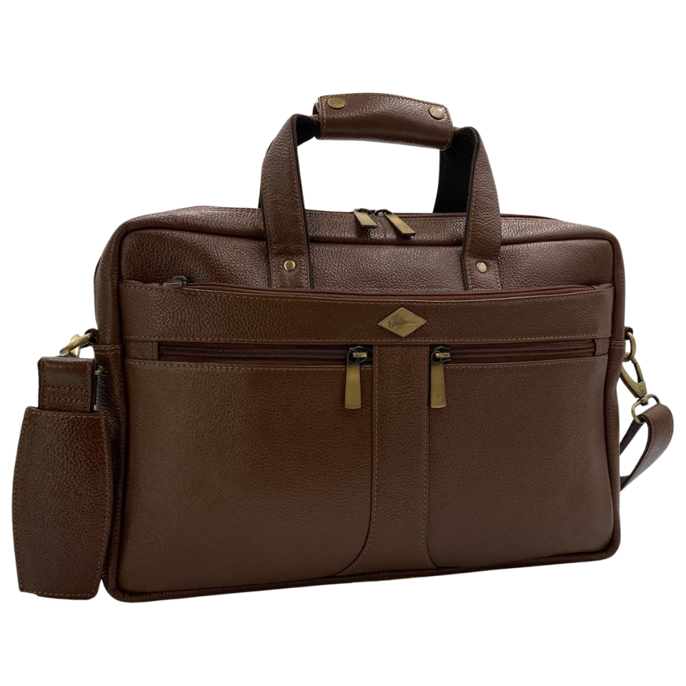 Expandable Leather Laptop Organiser Premium  # 2816