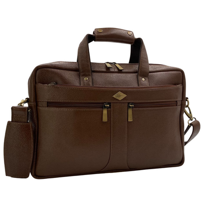 Expandable Leather Laptop Organiser Premium  # 2816