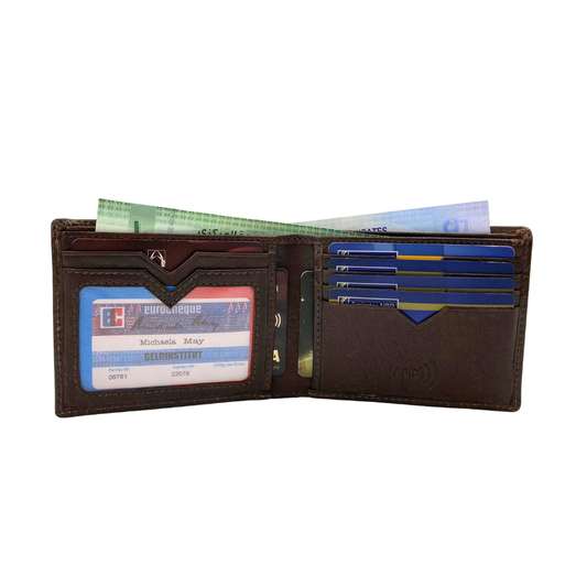Shield Collection Bi-Fold RFID Wallet # 1138