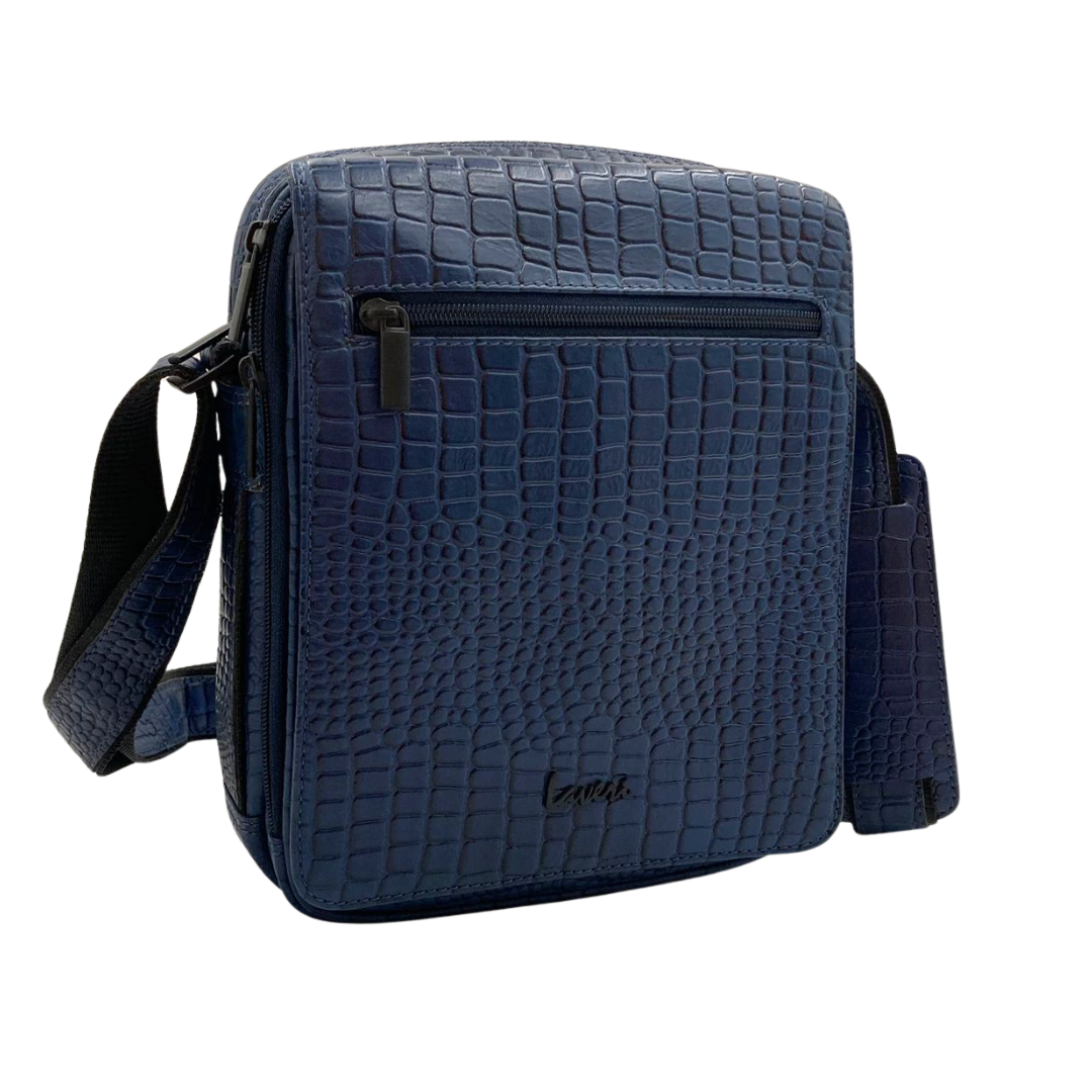Leather Crossbody/Messenger Bag # 2353Z