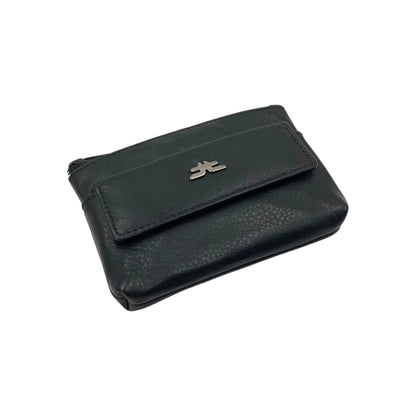 Slim Travel Top Zipper Cards, Cash, Coins & Key Wallet RFID # 1372