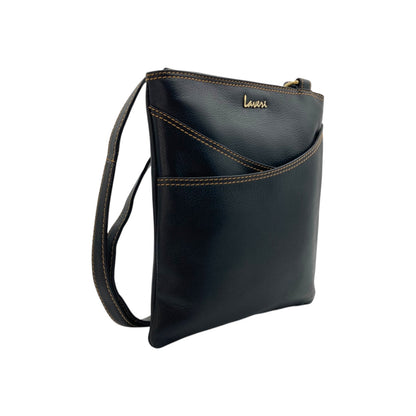 Leather Crossbody/Messenger Bag # 2862