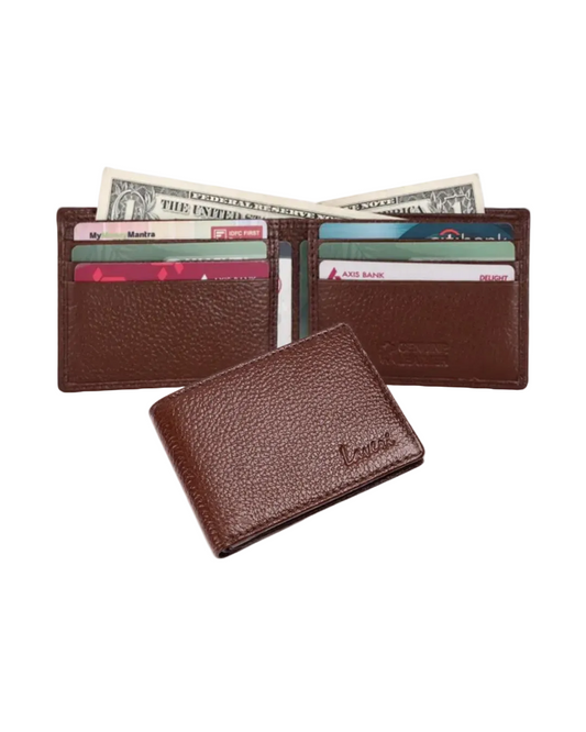 Pebble Texture Billfold Wallet # 1727