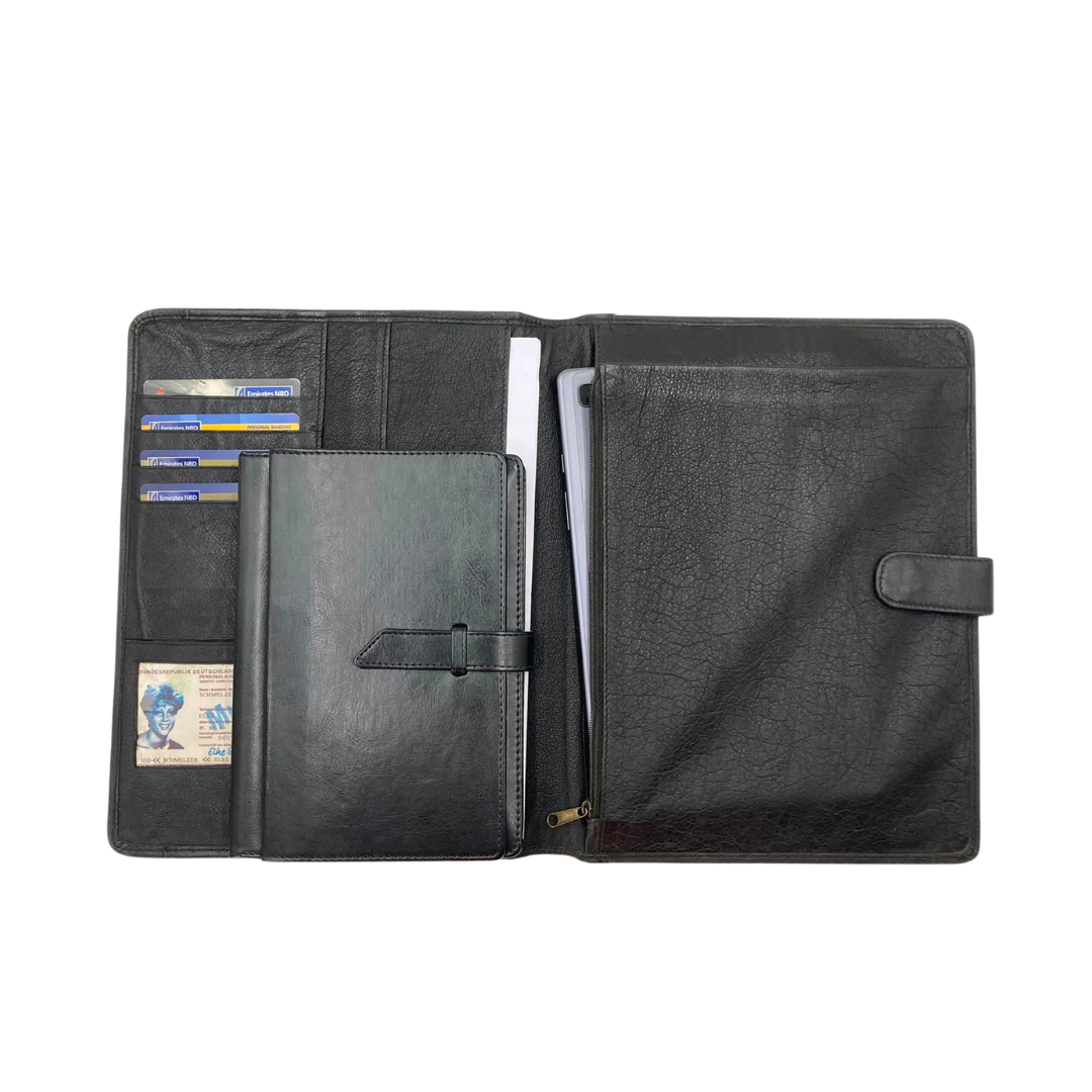 Ultra Light Slim Classic Leather A-4.FILE FOLDER.MAG LOOP