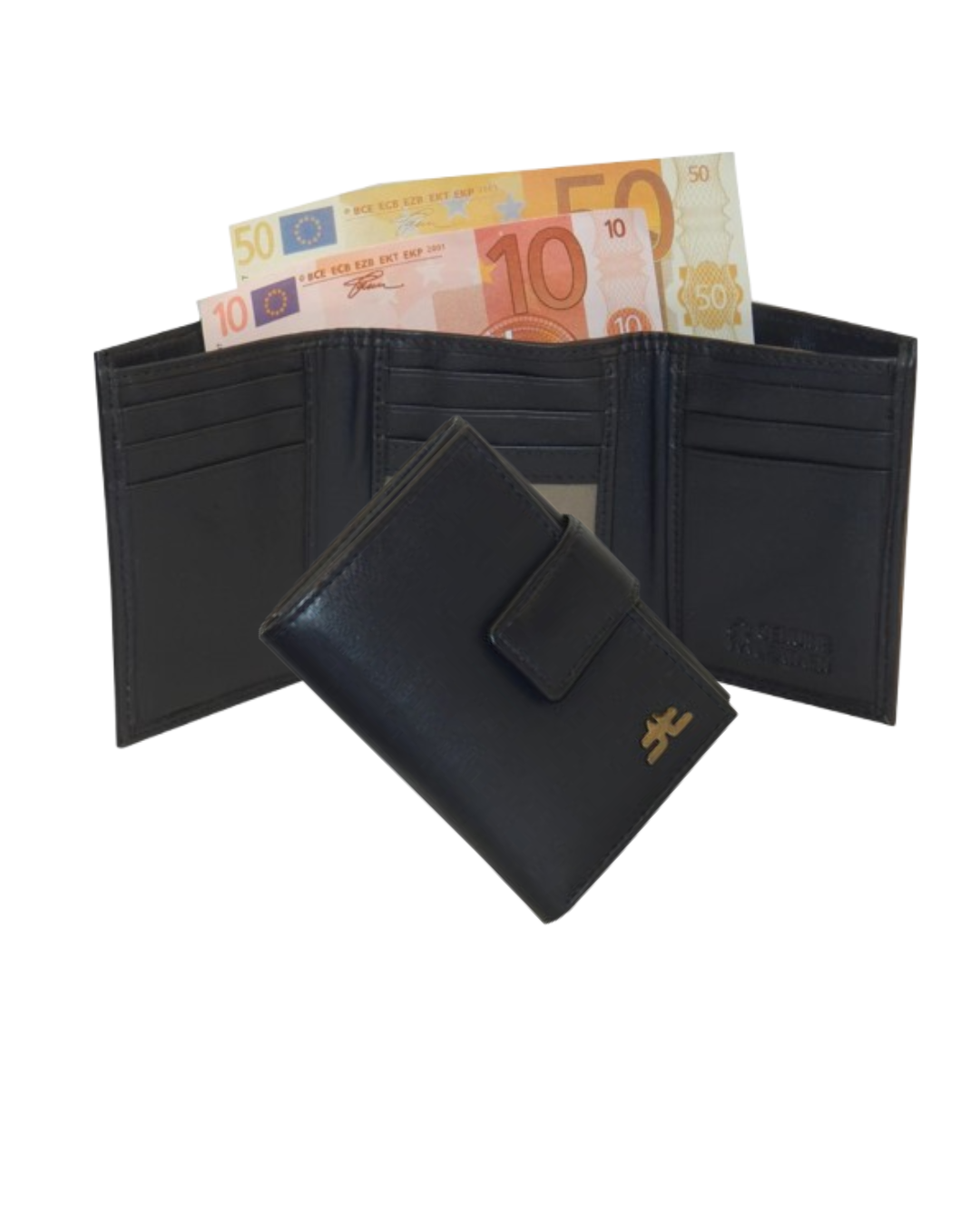 Trifold Wallet 8CC Elastic Loop #1508N [EL.LOOP]