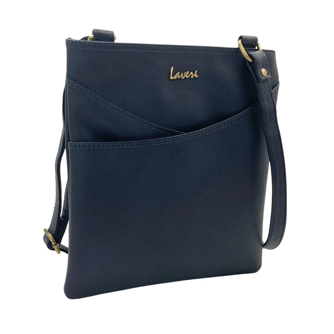 Leather Crossbody/Messenger Bag # 2862