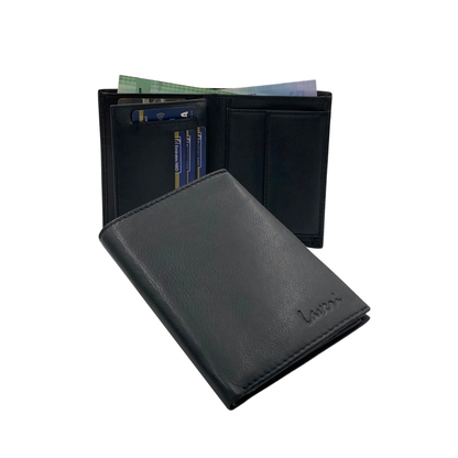 Standing Mens Collection Bi-Fold Wallet # 4013