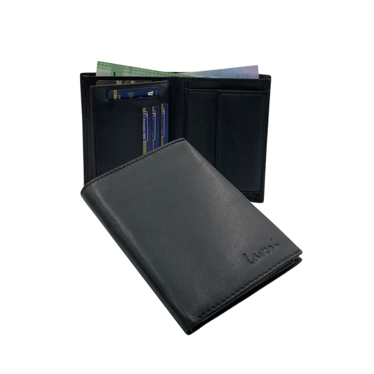 Standing Mens Collection Bi-Fold Wallet # 4013