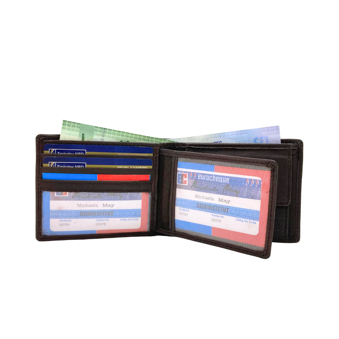 Shield Collection Bi-Fold RFID Wallet # 1116C
