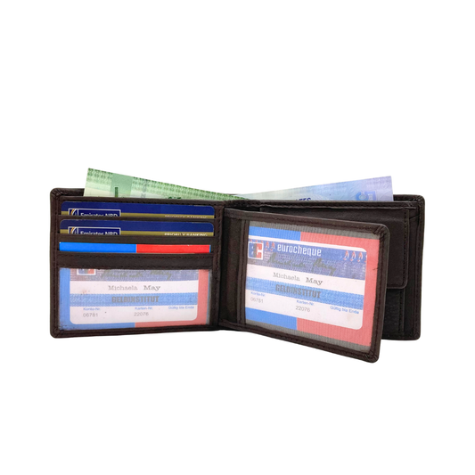 Shield Collection Bi-Fold RFID Wallet # 1116C