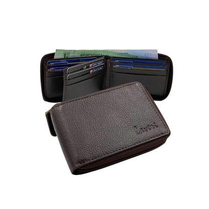 Pebble Texture 8 Card Billfold Wallet # 1020Z