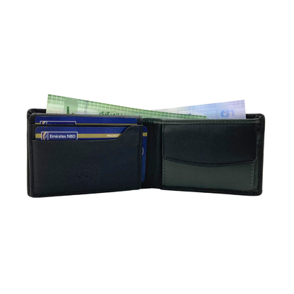 Shield Collection Bi-Fold RFID Wallet # 627C