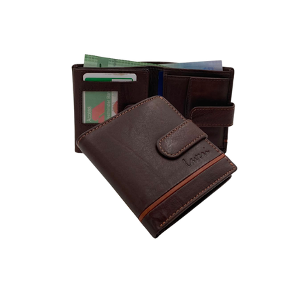 Standing Mens Collection Bi-Fold Wallet # 664CL