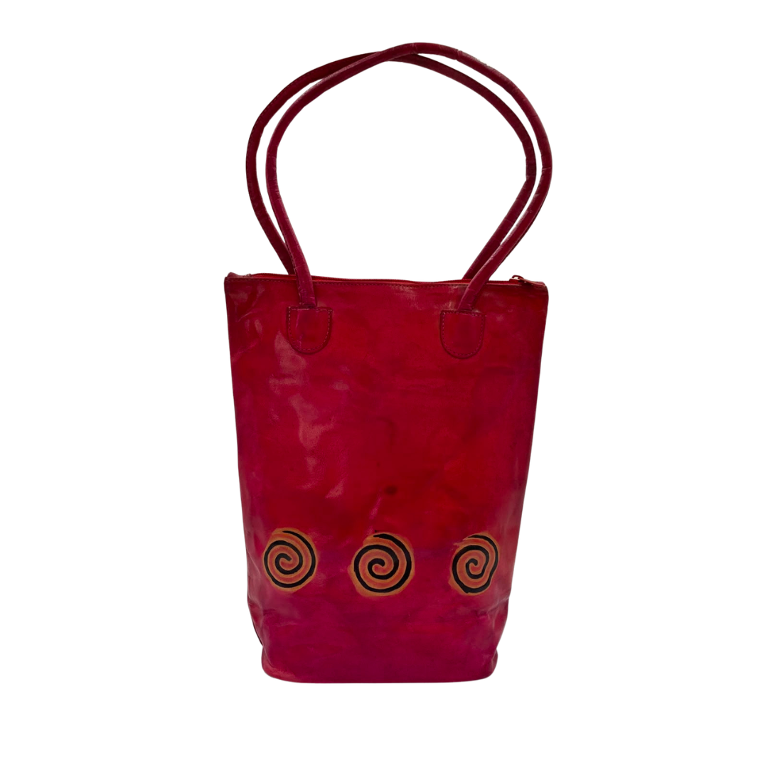 Ultra Light Slim Classic Leather Shanti Bag 5