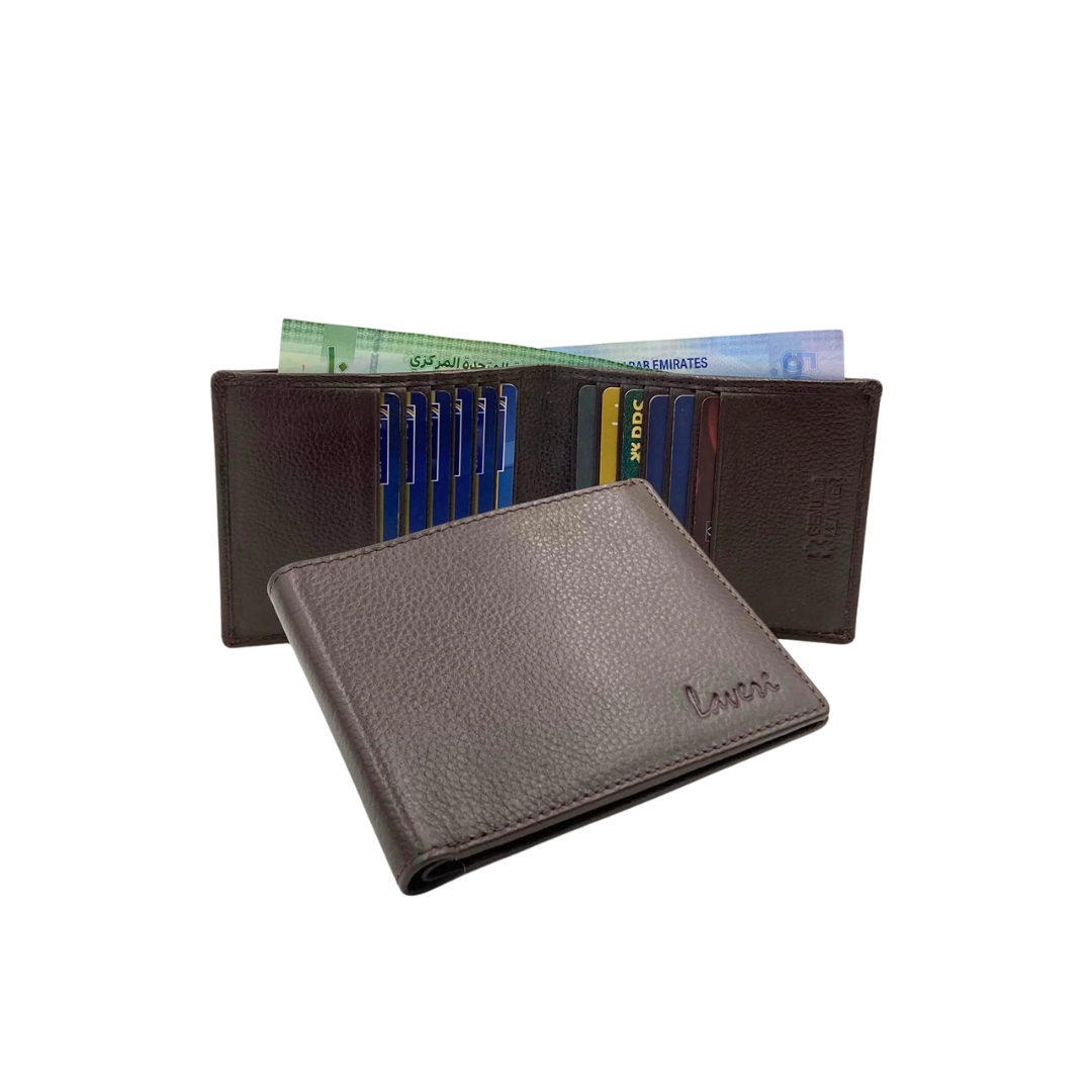Pebble Texture 8 Card Billfold Wallet # 797