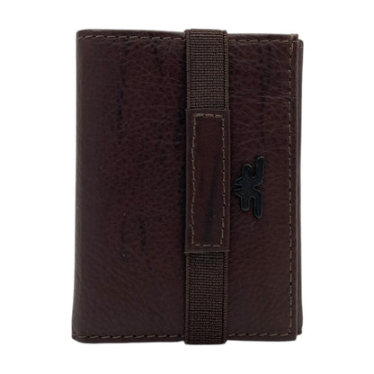Compact Trifold Cards & Cash Wallet #  1891 [8] Elastic