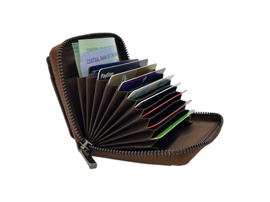 Full zip Credit Cards & Cash With RFID # 4676