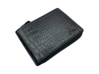 VIP Full Zip RFID Men's Wallet , Multiple Card Bifold Wallet # 1013Z