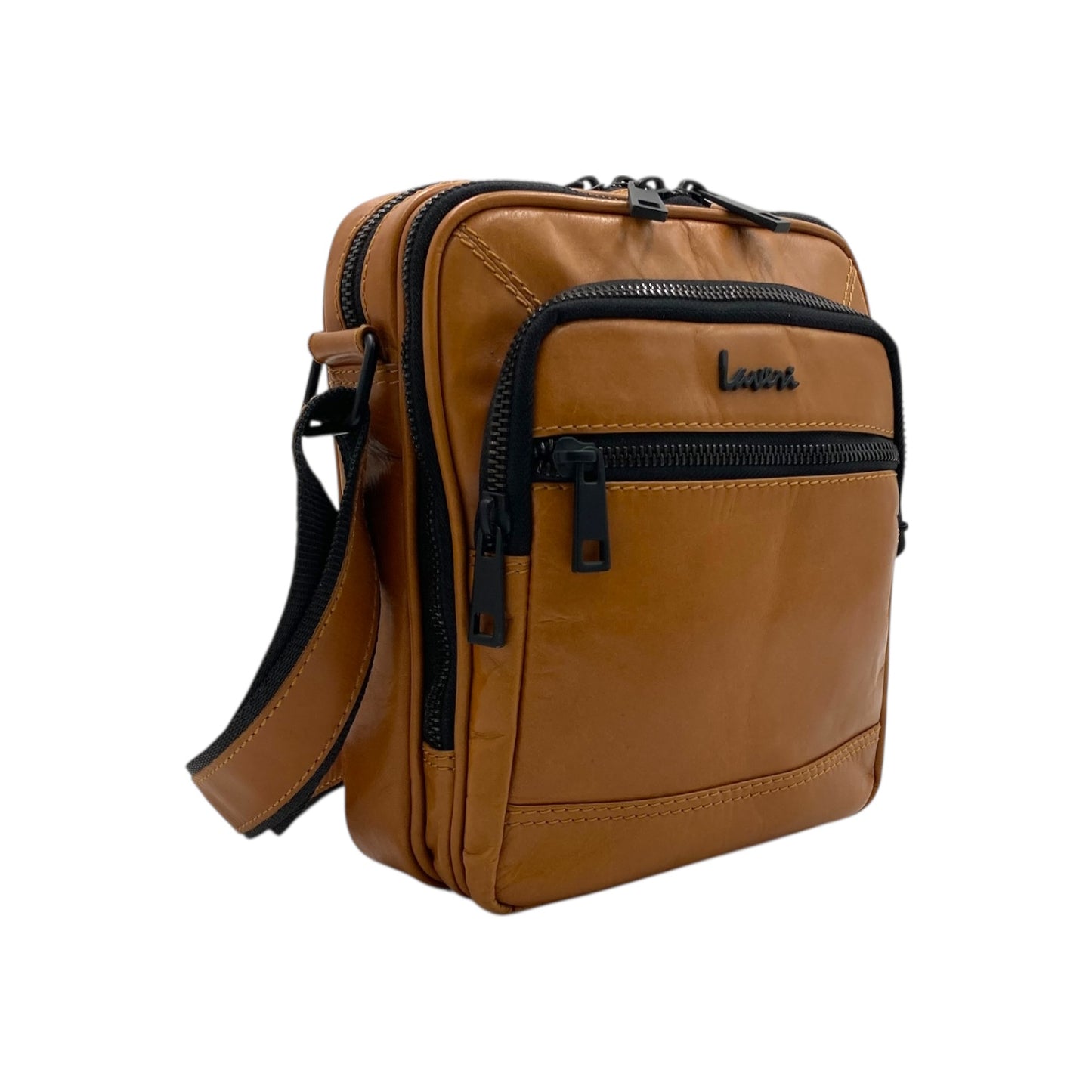Leather Crossbody/Messenger Bag # 2677