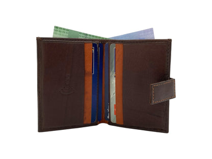 Small Slim Bifold Cards Wallet # RFID 4386 [EL.LOOP]