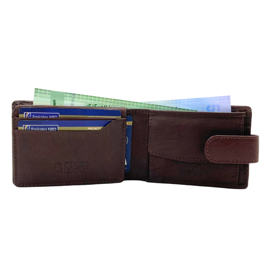 Shield Collection Bifold RFID Wallet # 627CL