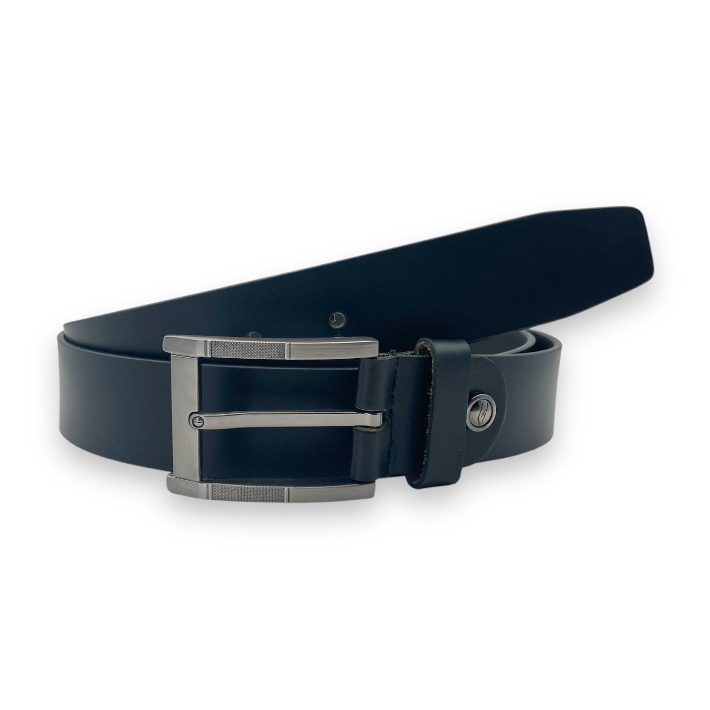 Mens Leather Belt 35mm Smooth