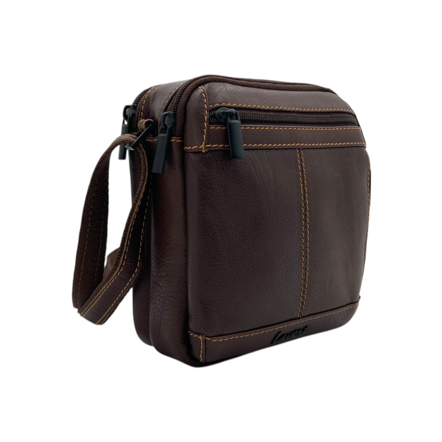 Leather Crossbody/Messenger Bag # 2297S