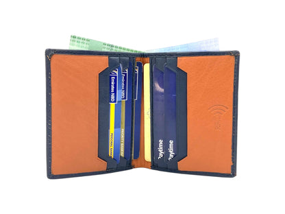 Slim Outside Cards & Cash Wallet # RFID 1654 EL