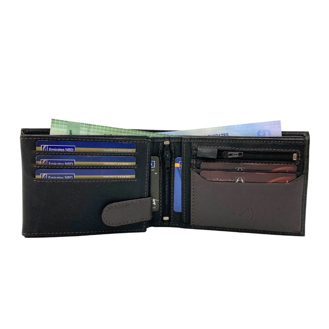 Shield Collection Bifold RFID Wallet # 1645