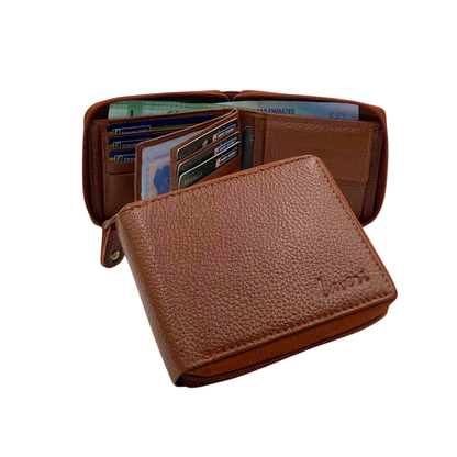 Pebble Texture 8 Card Billfold Wallet # 983CZ