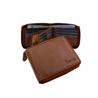 Pebble Texture 8 Card Billfold Wallet # 983Z