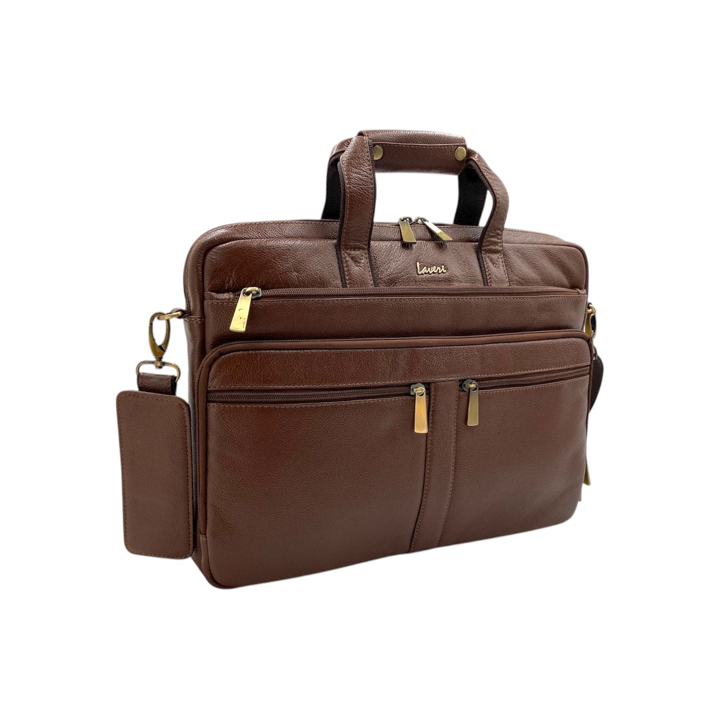 Explorer Premium Big Leather Office Laptop Bag #2888