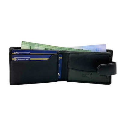 Shield Collection Bi-Fold RFID Wallet # 627CL