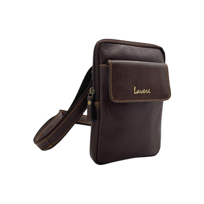 Leather Crossbody/Messenger Bag # 2873