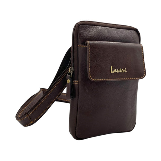 Leather Crossbody/Messenger Bag # 2873