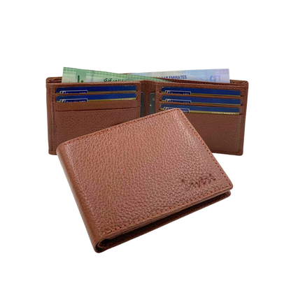 Pebble Texture 8 Card Billfold Wallet # 1426