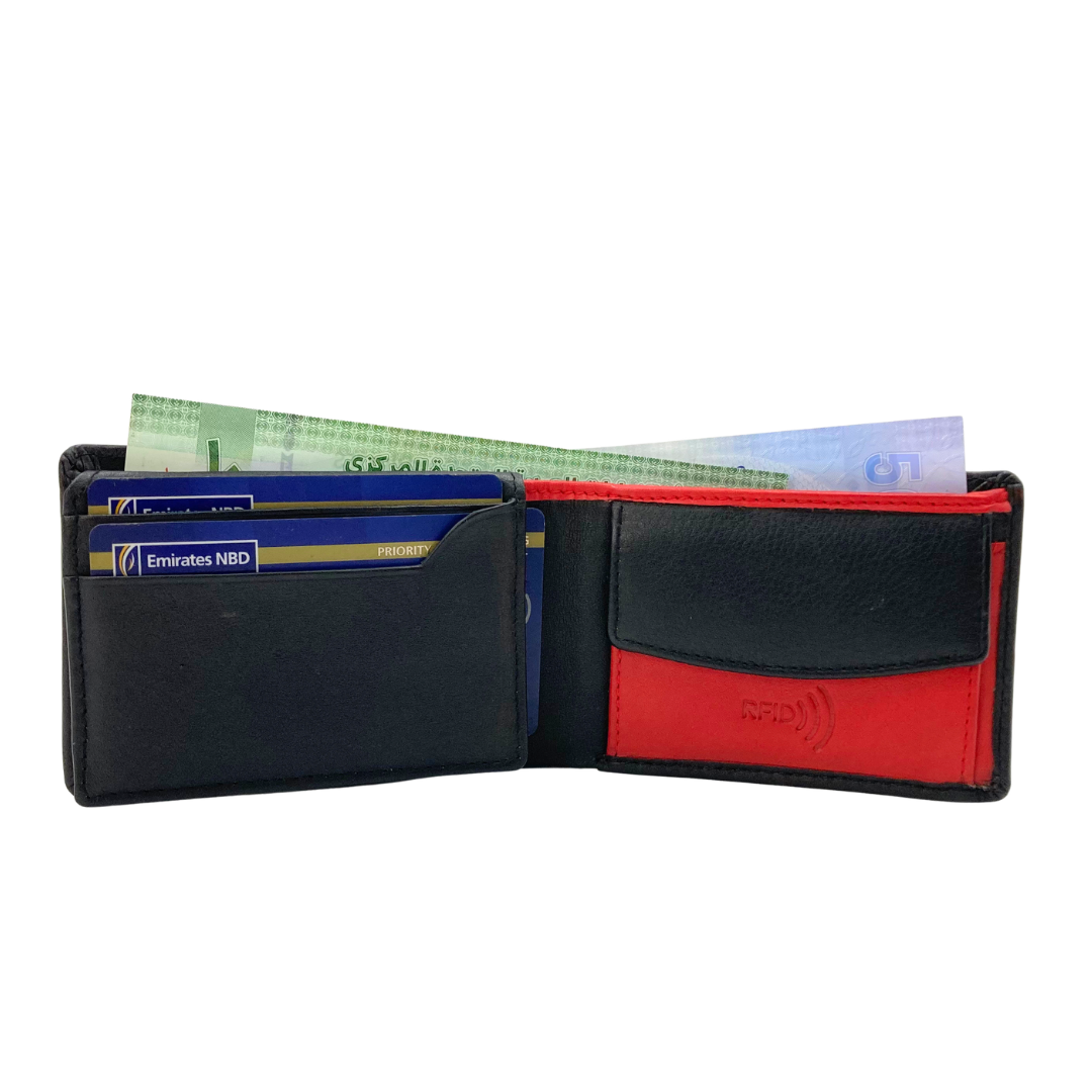 Shield Collection Bi-Fold RFID Wallet # 627C