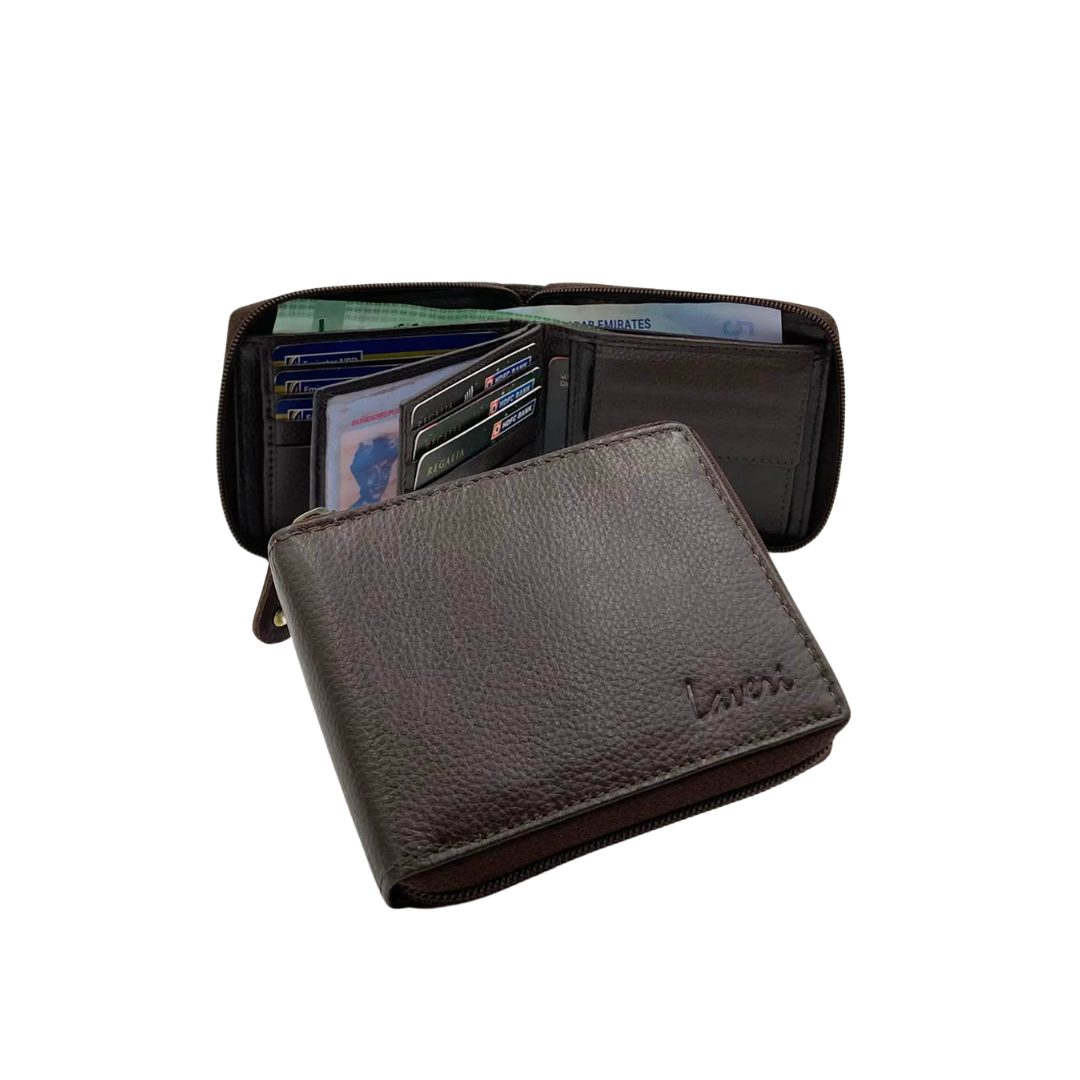 Pebble Texture 8 Card Billfold Wallet # 983CZ