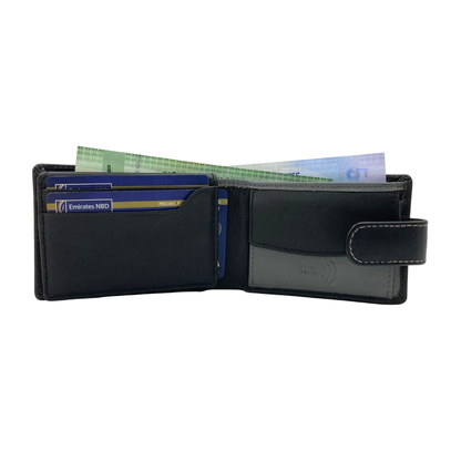 Shield Collection Bi-Fold RFID Wallet # 627CL