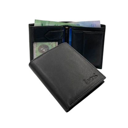 Standing Mens Collection Bi-Fold Wallet # 663