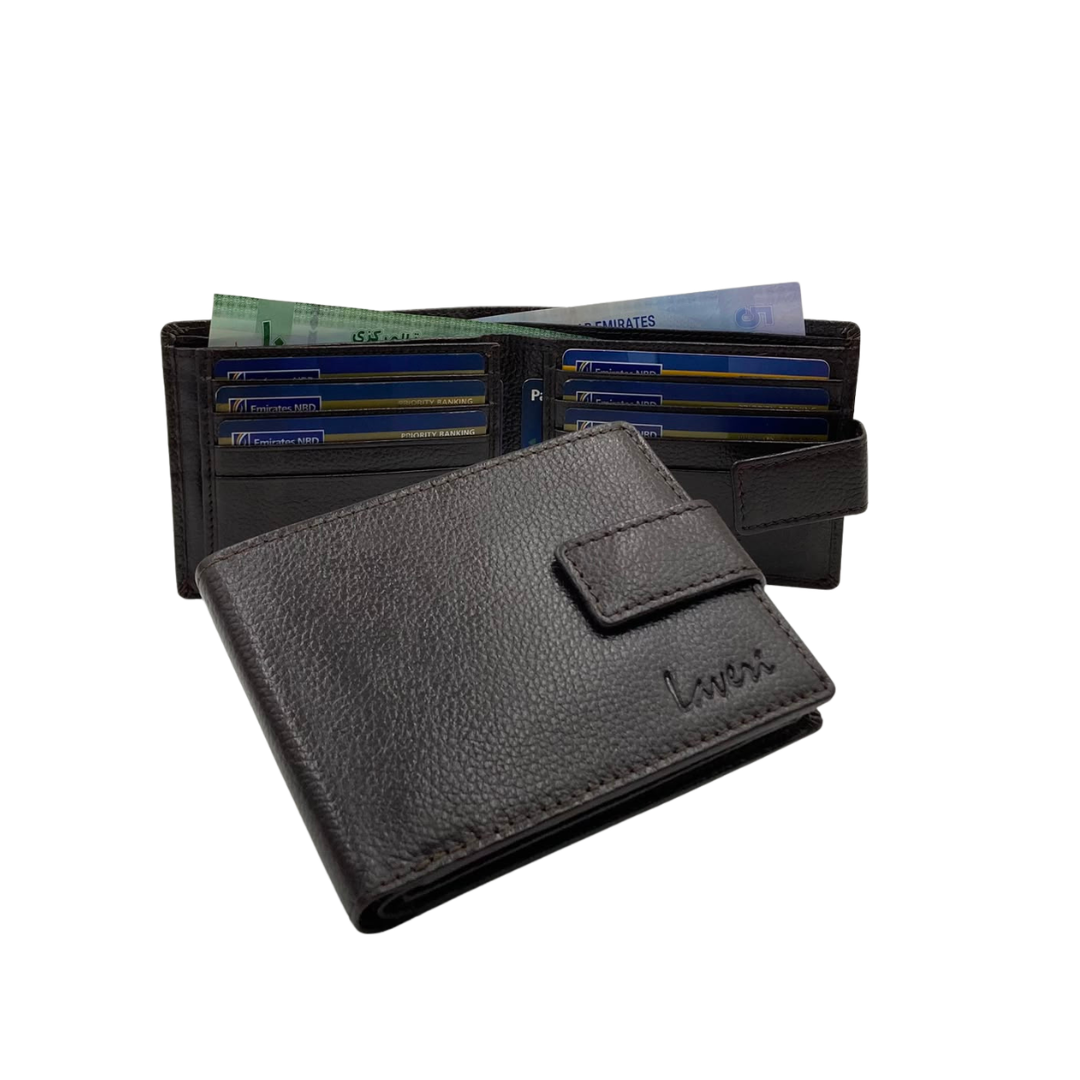 Pebble Texture 8 Card Billfold Wallet # 1001L