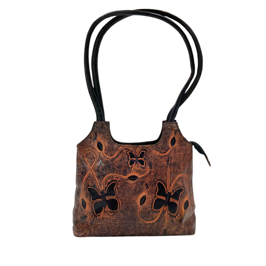 Ultra Light Slim Classic Leather Shanti Bag 3