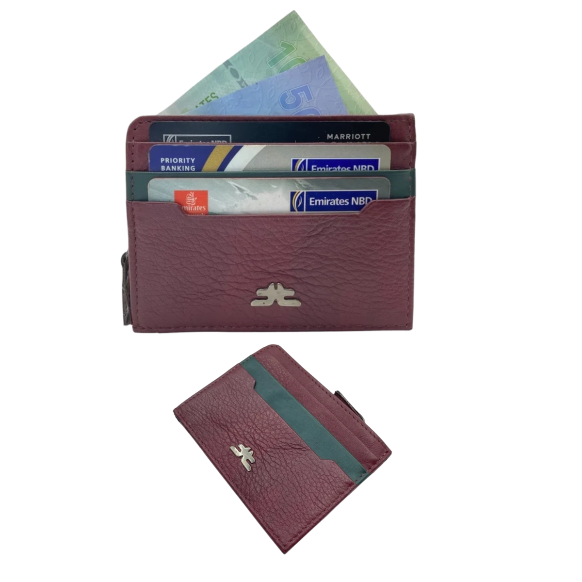 Slim Card Case & Cash Wallet Compact Size # 4502