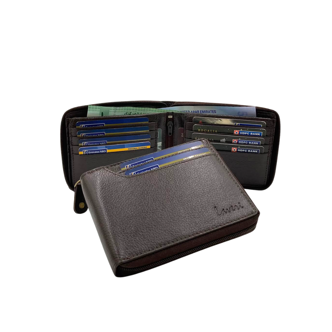 Pebble Texture 8 Card Billfold Wallet # 1244NZ