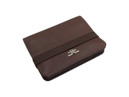 Compact Credit Cards & Cash Wallet With RFID # 4193A [ELASTIC]