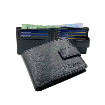 Pebble Texture 8 Card Billfold Wallet # 1426L