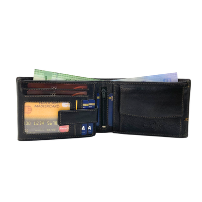 Shield Collection Bi-Fold RFID Wallet # 1644B