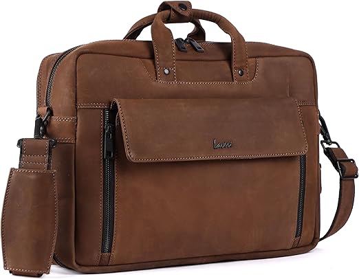 Expandable Leather Laptop Organiser Premium  # 2819