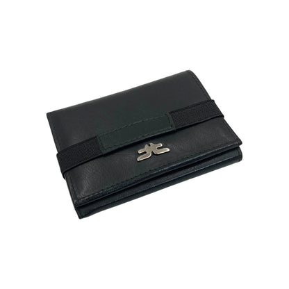 RFID Compact Trifold Cards & Cash Wallet #  1891 Elastic