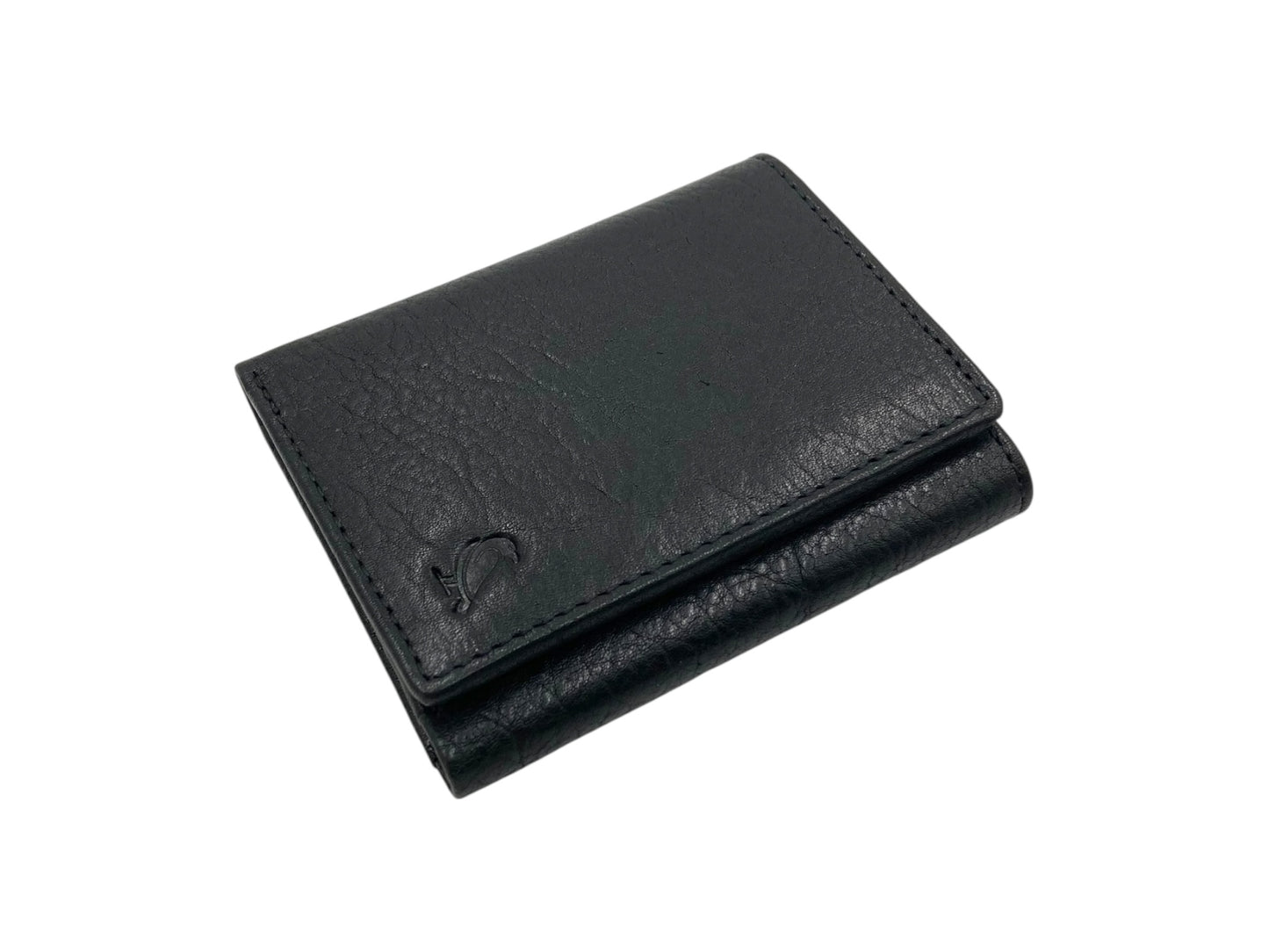 VacaPelle 8-10 Cards Trifold Genuine Leather Wallet # 4699